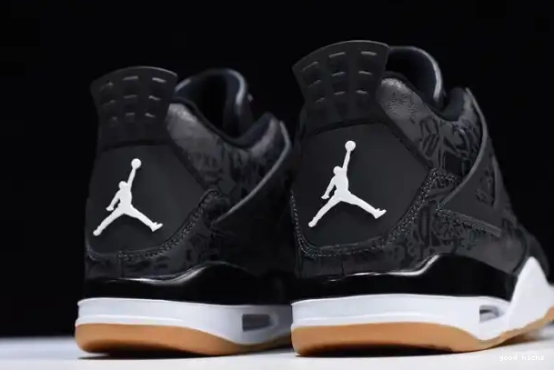 Retro CI1184-001 4 Jordan Air Black Laser 0324